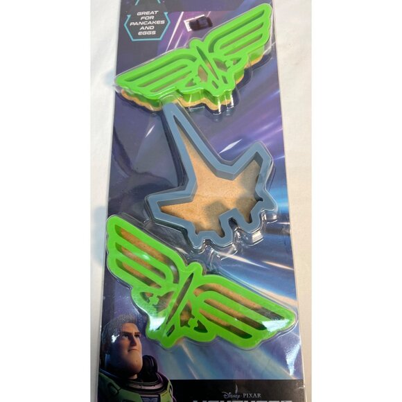 Disney Pixar Lightyear 3-Pack Silicone Breakfast Molds For Pancakes & Eggs Dishw - Picture 4 of 5